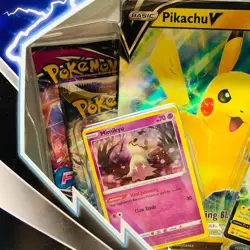Pokemon Pikachu V Box Sword & Shield 4 Packs 2 Foil 1 Jumbo - Image 3