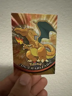 Topps Pokemon 2000 TV Animation Series #06 Charizard Holo Foil - Image 1