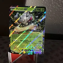 Pokemon Surging Sparks 004/191 Durant ex 2024 Double Rare NM/M - Image 2