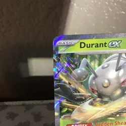 Pokemon Surging Sparks 004/191 Durant ex 2024 Double Rare NM/M - Image 4