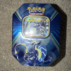 🔥2023 Pokemon TCG Paldea Legends Miraidon EX Tin w/4 Booster Packs/1 Foil Promo - Image 1