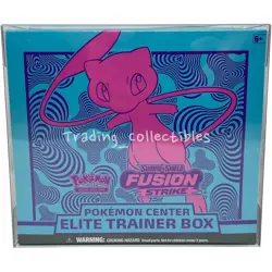 Fusion Strike Pokemon Center Sword and Shield Elite Trainer Box ETB With Case - Image 1