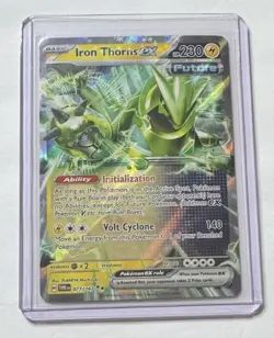 Iron Thorns ex 077/167 Twilight Masquerade Double Rare Pokemon - Image 1