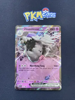 Pokemon TCG Houndstone SVP 162 Black Star Promo NM. - Image 1