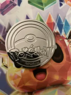 (5) Phantasmal Flames UPC Metal Coin Featuring Mega Charizard X Pokemon - Image 3