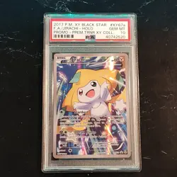 Pokemon Jirachi XY67A Alternate Art Promo Holo PSA 10 2017 English TCG - Image 1