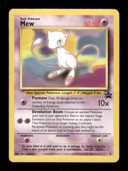 Pokemon WoTC Promo #8 Mew (8) Promo - Image 1
