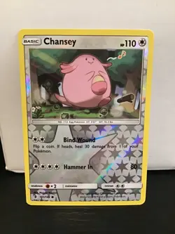 Chansey 101/145 Pokemon Guardians Rising Common Reverse Holo - Image 1