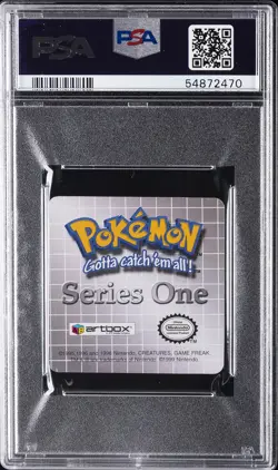 1999 POKEMON ACTION FLIPZ SER ONE #23 GOLDUCK/PSYDUCK PSA 9 - Image 2