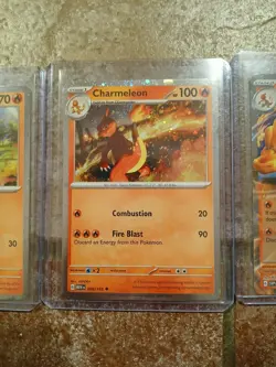 Pokemon Super Premium Collection Charizard EX Charmander Charmeleon Promo Lot ×3 - Image 3