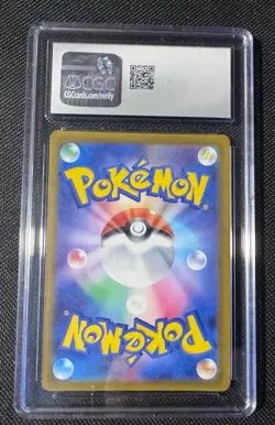 CGC 10 Rocket's Meowth 109/098 AR Art Rare Glory of Team Rocket sv10 Pokemon - Image 2