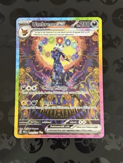 Pokemon TCG Umbreon EX 161/131 Sir Special Illustration Prismatic Evolutions - Image 1