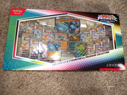 Pokemon Prismatic Evolutions Lucario ex & Tyranitar ex Premium Collection - Image 1