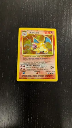 Pokemon Base Set Charizard 4/102, Blastoise 2/102, Venusaur 15/102. PORTUGUESE - Image 1