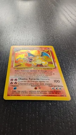 Pokemon Base Set Charizard 4/102, Blastoise 2/102, Venusaur 15/102. PORTUGUESE - Image 3