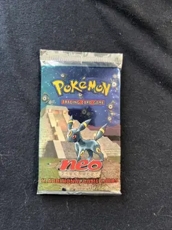 Pokemon Neo Discovery Booster Pack Factory Sealed, Unweighed - Image 1