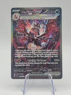 Charizard EX Pokemon Scarlet & Violet Paldean Fates SIR 234/091 NM / Near Mint - Image 1