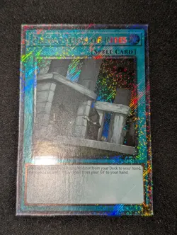 Yu-Gi-Oh! TCG Preparation of Rites RA02-EN056 Platinum Secret Rare - 1st Edition - Image 1