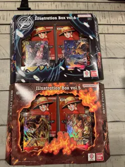 One Piece Illustration Box Vol 5 and Vol 6 Lot IN HAND New - Sealed - Image 1