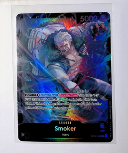 2024 Smoker OP02-093 Leader - One Piece TCG - Holo English - Image 1