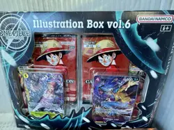 SET OF 2 Bandai One Piece CCG Illustration Box VOL 5 & VOL 6 LOT NEW SEALED! - Image 4
