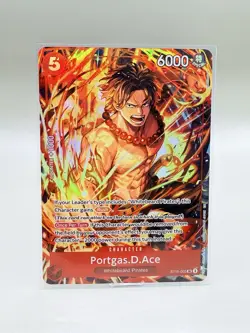 Portgas.D.Ace (Illustration Box Vol.5) ST15-005 One Piece Promotion Cards Foil - Image 1