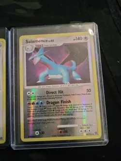 Pokemon Salamence LV. 6218/132 Secret Wonders Reverse Holo and Holo Card Set - Image 2