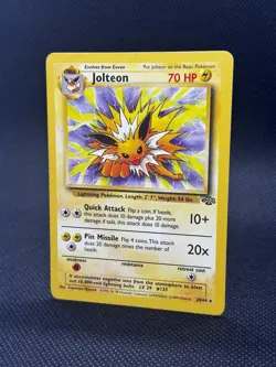 Pokemon Jolteon TCG Jungle Card 20/64 Regular Rare Non-Holo - Image 2