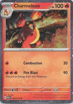 Charmeleon - (Cosmos Holo) Promo Miscellaneous Cards & Products 005/165 NM - Image 1