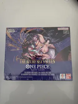 ONE PIECE CARD GAME THE AZURE SEA'S SEVEN BOOSTER BOX OP14 ENGLISH Sealed - Image 1