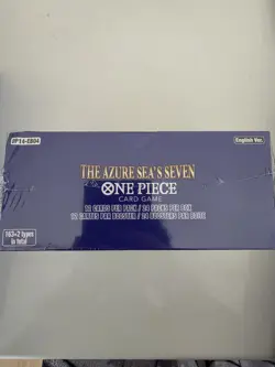 ONE PIECE CARD GAME THE AZURE SEA'S SEVEN BOOSTER BOX OP14 ENGLISH Sealed - Image 2