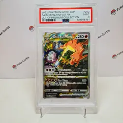 Pokemon TCG Charizard VSTAR SWSH262 Promo Holo Card PSA 9 - Image 1