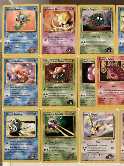 Vintage Pokemon Gym Heroes Card Lot of 19 Various sets Neo 1999 WOTC NM/LP Rares - Image 2