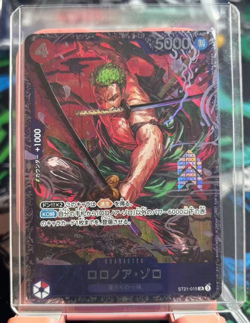 Zoro ST21-015 SR Flagship Battle Best 8 Prize - ONE PIECE Card Game Japanese m9 - Image 2