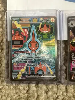 Mega Sharpedo EX 127/094 + Lopunny Rotom SIR Pokemon Card Lot Phantasmal Flames - Image 2