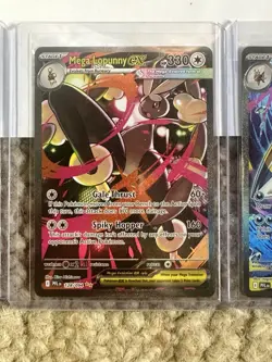 Mega Sharpedo EX 127/094 + Lopunny Rotom SIR Pokemon Card Lot Phantasmal Flames - Image 4