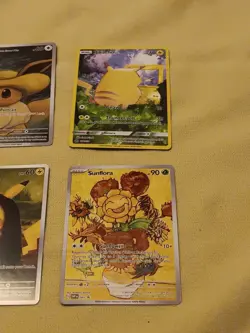 6 Pokemon x Van Gogh Black Star Promo ACG Art Card - read description - Image 2