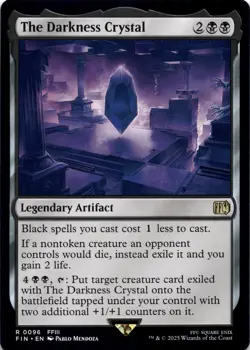 The Darkness Crystal Final Fantasy Magic MTG NM - Image 1
