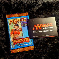 💥EMPTY💥 MAGIC THE GATHERING PACK 1993-2000 & RULES REFERENCE BOOKLET. READ DIS - Image 1