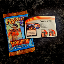 💥EMPTY💥 MAGIC THE GATHERING PACK 1993-2000 & RULES REFERENCE BOOKLET. READ DIS - Image 5