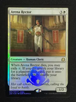 1x MTG Arena Rector (Foil) - Judge Promos (JDG) (J20) #1 - Magic the Gathering - Image 1