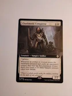 Charismatic Conqueror MTG Extended Art Regular - Image 1