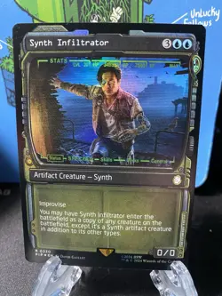 Synth Infiltrator (Showcase) Universes Beyond: Fallout Foil - Image 1