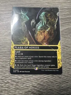 Plaza of Heroes (0033) (Borderless) Edge of Eternities: Stellar Sights Non-Foil - Image 1