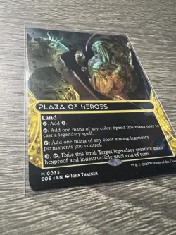 Plaza of Heroes (0033) (Borderless) Edge of Eternities: Stellar Sights Non-Foil - Image 4