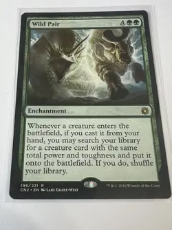 MTG Magic the Gathering- Wild Pair -Conspiracy Take the Crown #196 - Image 1