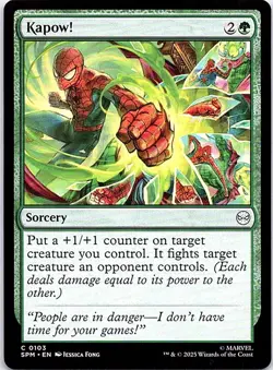 Kapow! C Sorcery regular Marvel's Spider-Man 103 Near Mint - Image 1