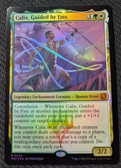 MTG Calix, Guided by Fate FOIL MYTHIC MOM: The Aftermath NM/M Pack Fresh - Image 1