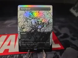 Spider-Man Secret Lair MTG Venom Unleashed Inks Foil Dark Ritual - Image 1