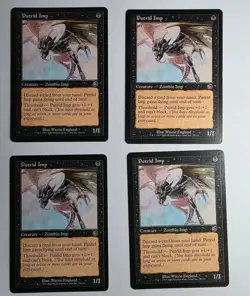 4x Putrid Imp MTG Torment - LP - Image 1